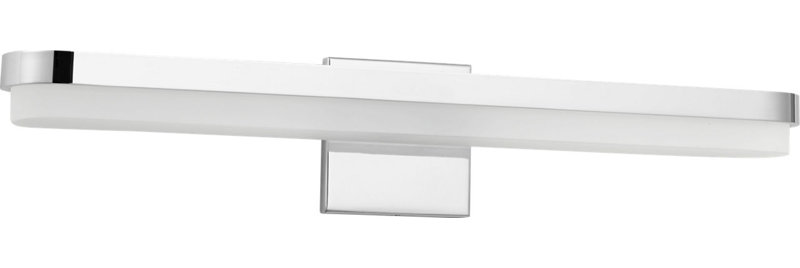 Ismay Vanity, Burnished Brass, 5" H x 27" W x 4" D