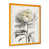 Impression dorée sur toile encadrée