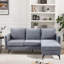 3 Seater Linen Sofa-821420903