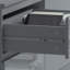 6 Drawer Chest Of Drawers: 110cm Wide. High Gloss Fronts. Scratch Resistant. Modern No Handle Design.-581136159