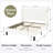 Chic Upholstered Platform Wingback Bed Frame No Box Spring Needed-1571677398-1571677396