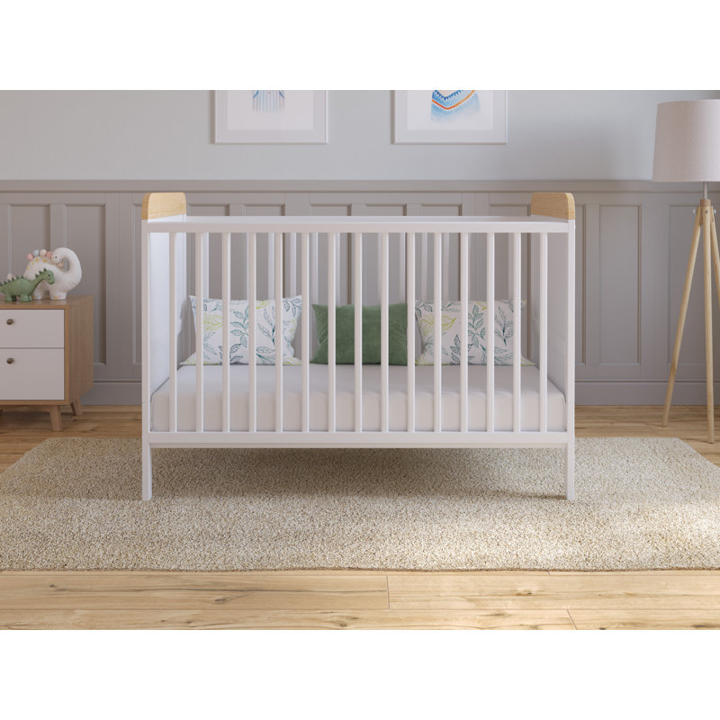 Thorgunn Cot Bed, White/Pine