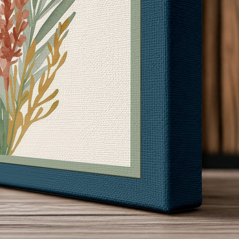 Print, 24x16 - 61.0 x 40.6 cm, Teal Border