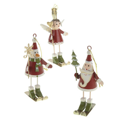 9cm Metal Hanging Figurine Ornament