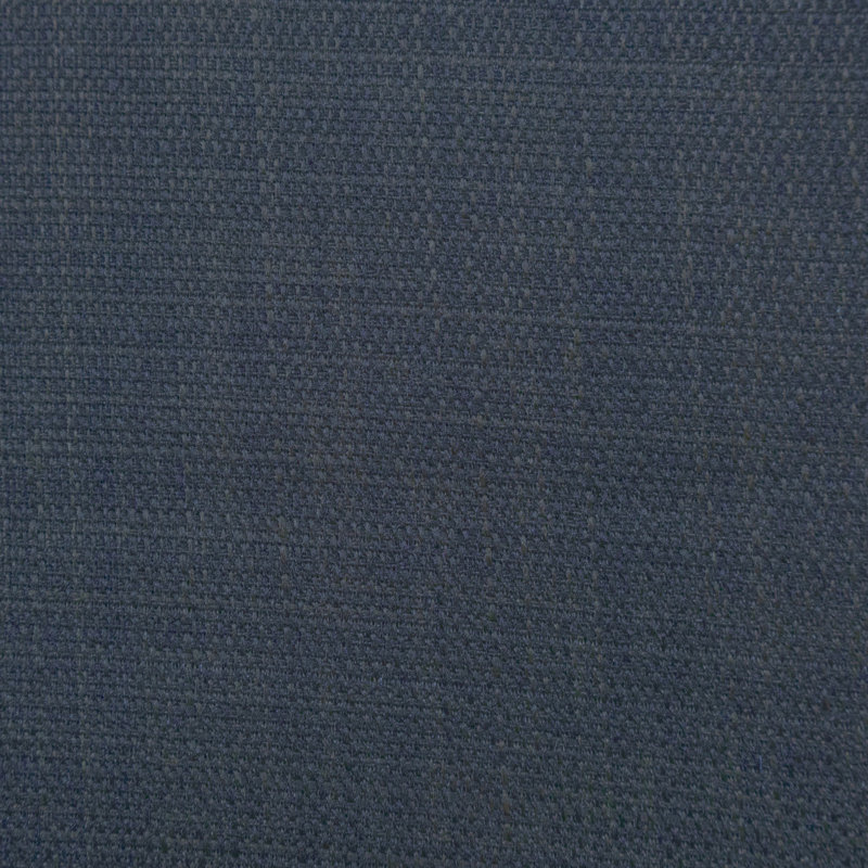 Ensemble de canapé modulaire de style contemporain Chaise sans accoudoirs RAF et LAF Dorris, Tissu bleu foncé