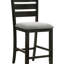 Ensemble de 2 tabourets de bar de style contemporain