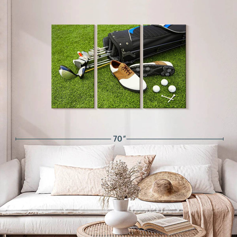 Golf Gear Set, 28" H x 45" W