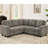 Reversible L-Shaped Sleeper Sofa with Storage and USB-C Charging