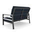 Causeuse d'extérieur en métal avec coussin Sunbrella Townsend-112596853-112342902