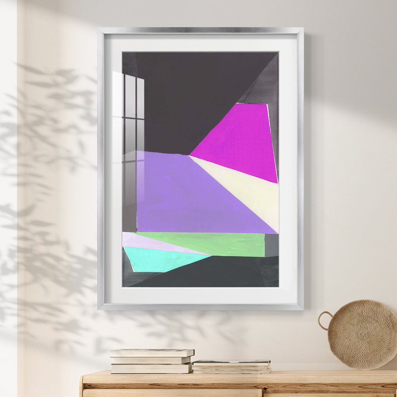 Chop III -Framed Print, 28.5" H x 20.5" W, Silver