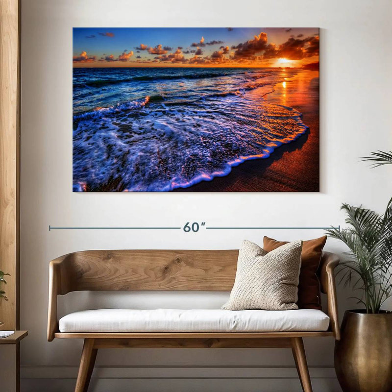 Gillard Vivid Ocean View, 34" H x 51" W