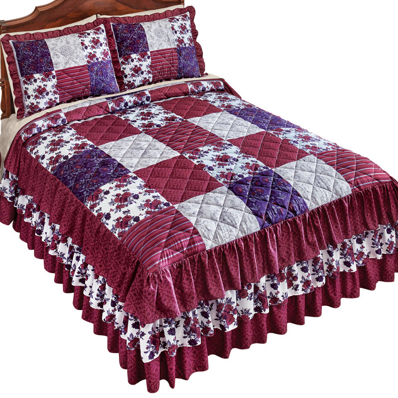No Patchwork Coverlet, King