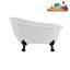 1348.7mm x 650.2mm Soaking Acrylic Bathtub-455737536-455737561