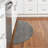 Santosha Cloud Gray Shag Rug-576208516-586694251