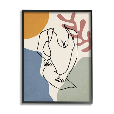 Art féminin sur toile tendue XXL par JJ Design House LLC