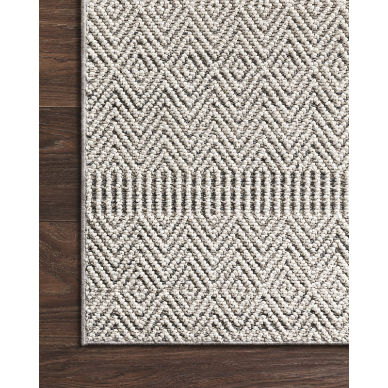 Geometric Indoor / Outdoor Rug, Rectangle 7'10" x 10'1"