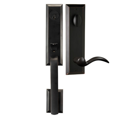 Bravura 971-909 Active Austin Handleset with Columbus Lever in Oil Rubbed Bronze - R