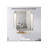 Malvia Metal Rectangle Wall Mirror