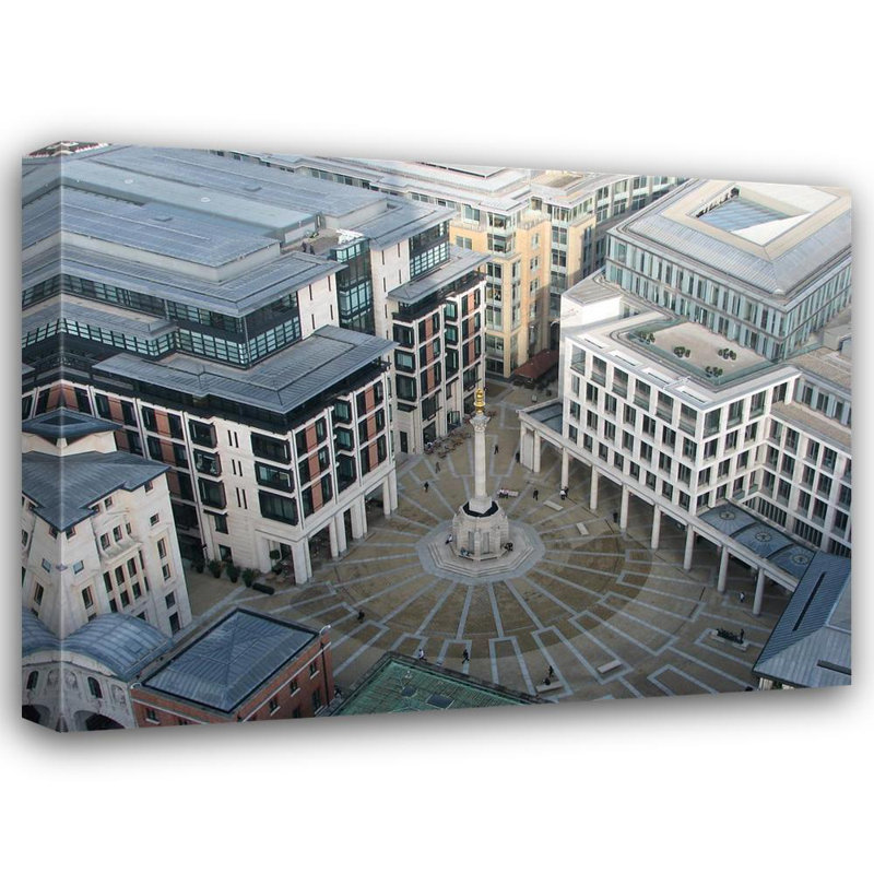 St. Paul's Patemoster Square, Londres, H 36 po x l 48 po