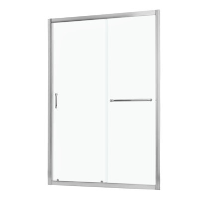 Paroi de douche coulissante simple H 60 po x H 72 po