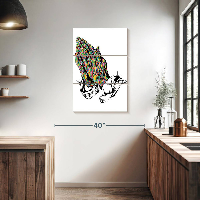 Adella prie pour moi, H 38 po x l 24 po