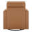 Weston Genuine Leather Swivel Accent Chair-117357148