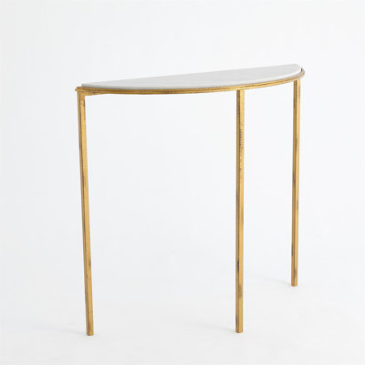 Hammered Gold Console