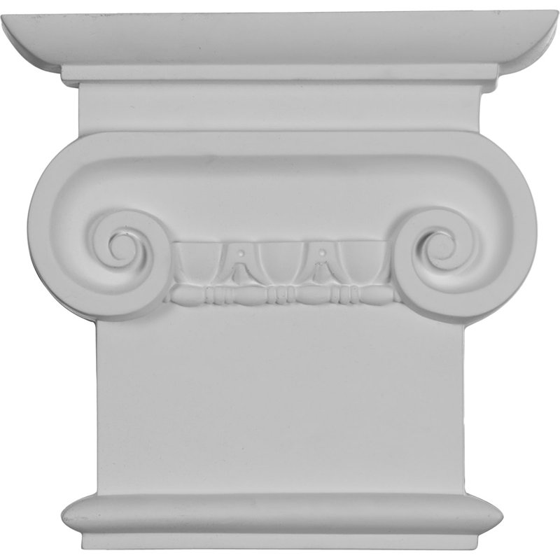 Classic Classic Ionic Capital (Convient aux pilastres jusqu'à l 5 3/4 po x P 5/8 po)