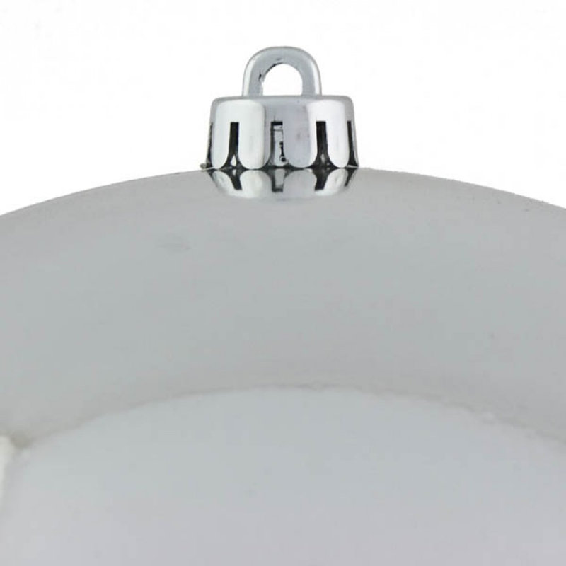 Ball Ornament, 20cm Diameter, Silver