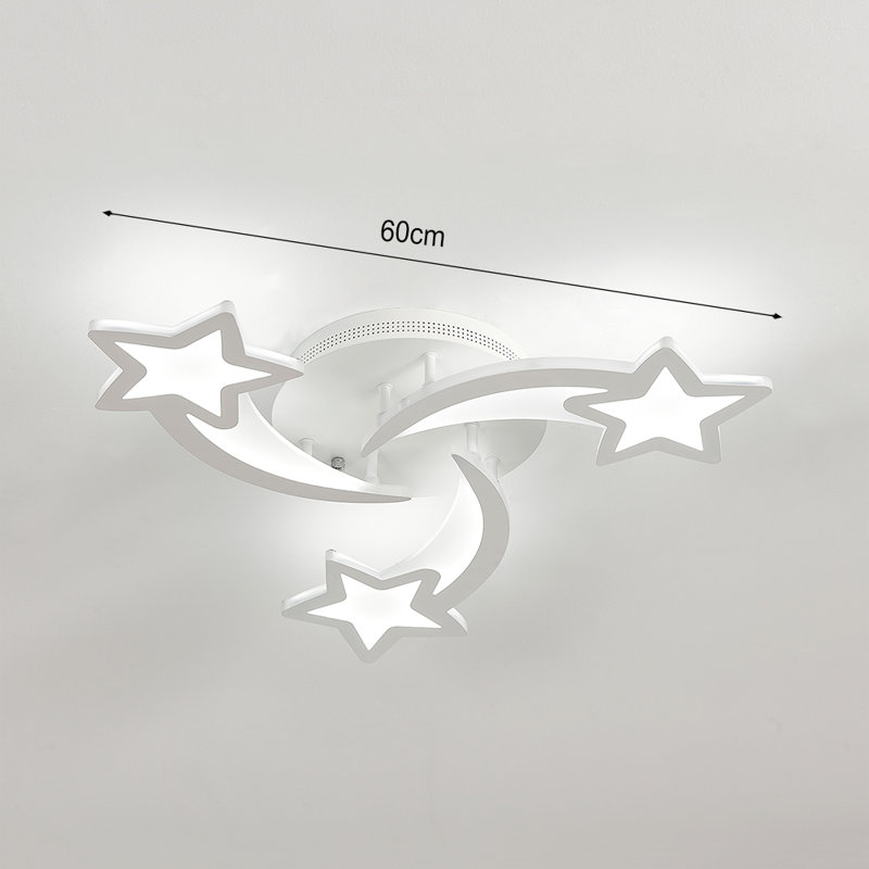 Five-star 3-head light ceiling lamp
