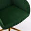 Fauteuil ergonomique en velours pour le travail à domicile - Réglable et assise prolongée-360834170-360834174-360834949