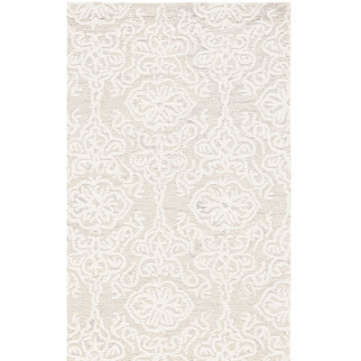 Davyan Hand Tufted Wool Damask Rug