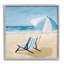Peinture de chaise de plage bleue par Julie DeRice-2046160355-2046160358