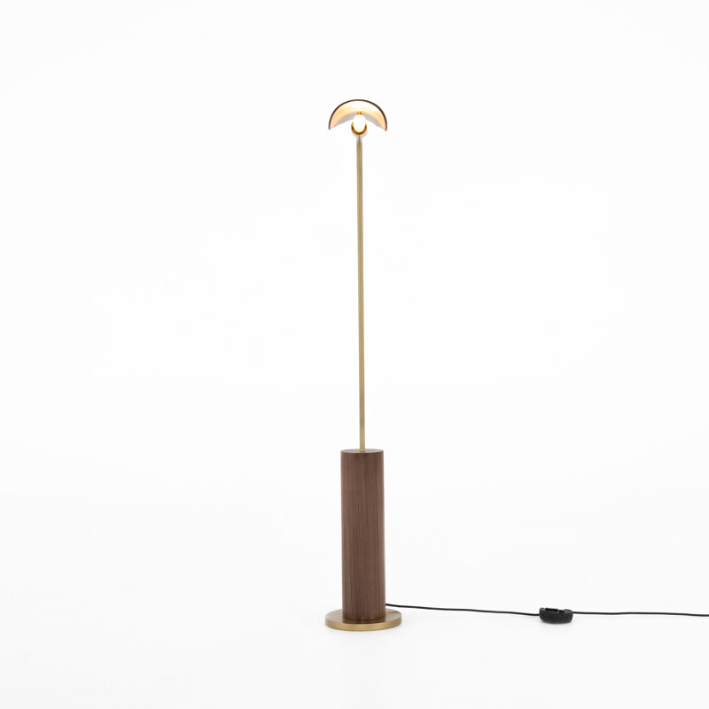 Astrid Floor Lamp, Walnut