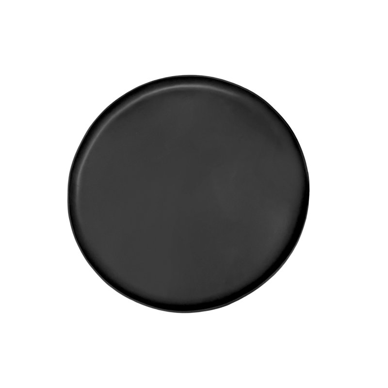SOUTH AMERICAN Leather / Faux Leather Tray, 1" H x 17" W x 17" D, Brown