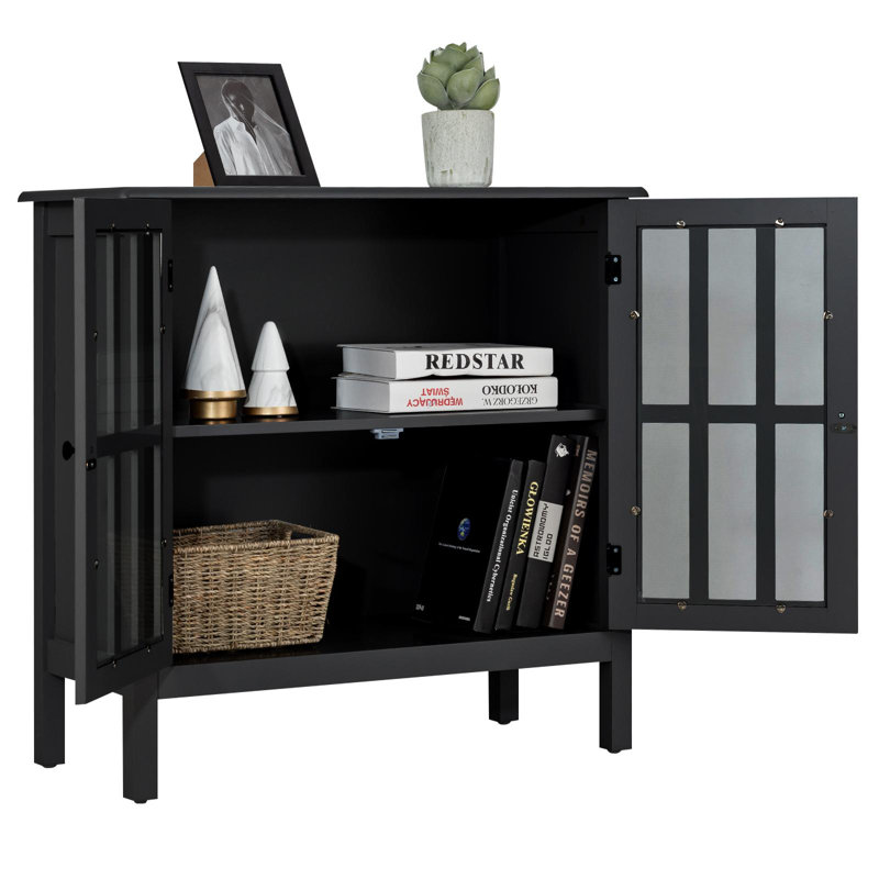 Jossilynn Accent Cabinet, Black