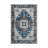 Vintage Patterned Distressed Rectangular Pearl Pile Area Rug-852880271