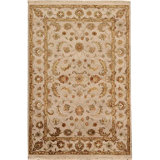 Hand Knotted Floral Area Rug
