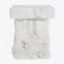 Table d'appoint d'extérieur Modern Artistry MGO, blanc