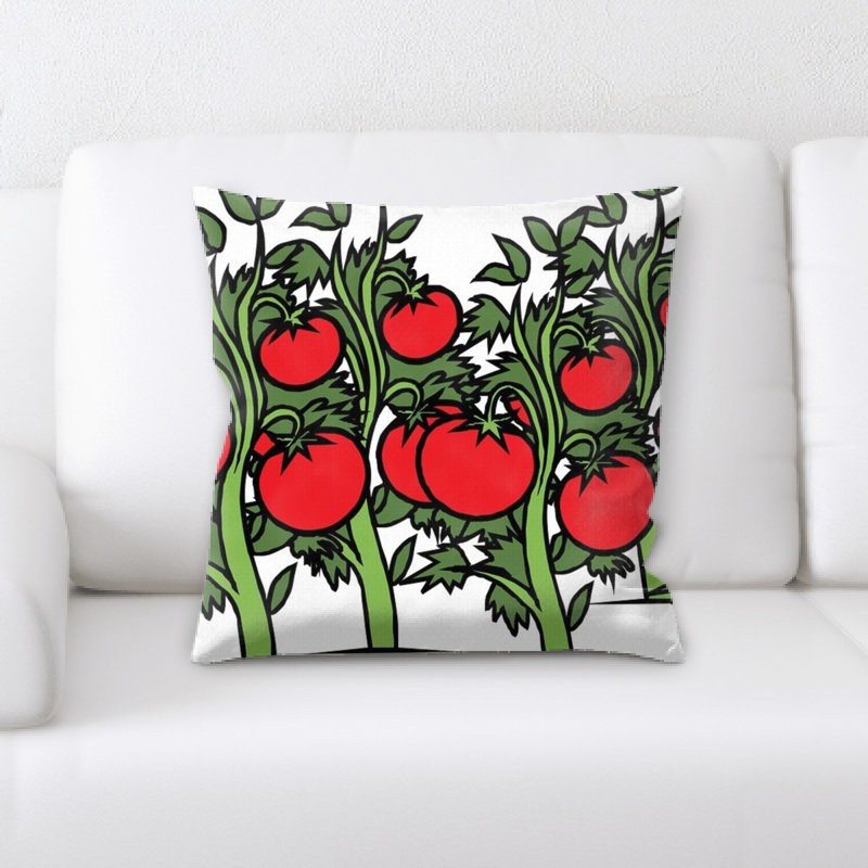 Coussin en tomate