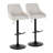 Harper Adjustable Barstool with Rounded T Footrest-100170046