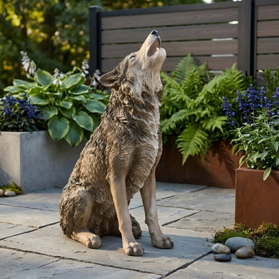 Sculpture de jardin en résine 29 po