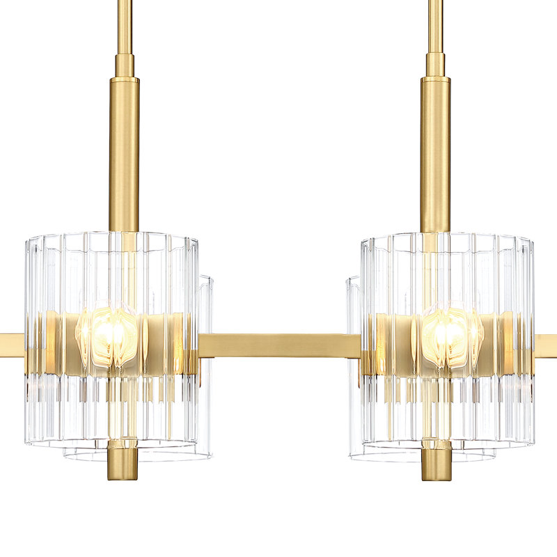 Luminaire suspendu cylindrique à 6 lumières Merrillville