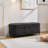 Faux Fur Flip Top Storage Bench with Black Metal Legs-1232331250-1224260757