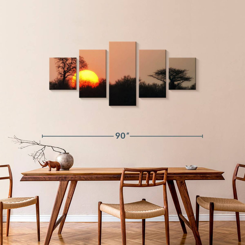 Kruger Sunset, 36" H x 80" W