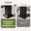 Pavillon de jardin en aluminium Santa Monica-93776339