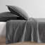 Calvin Klein Essential Garment Washed Solid Cotton Sham Set-251030030-251030025
