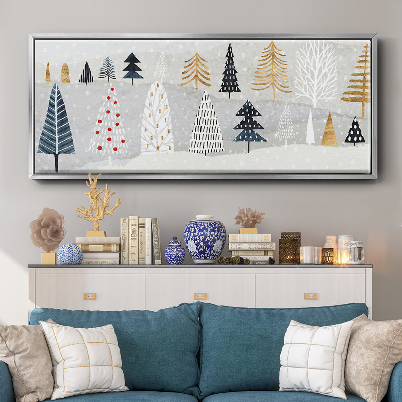 Toile encadrée, collection Christmas Chalet, H 20 po x l 50 po