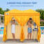 Tente portative escamotable pour 2 personnes - idéale pour le camping, la plage et la douche extérieure-125078985