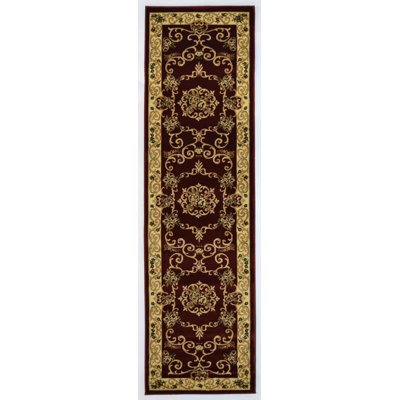 Gloucester Gilded Loom Floral Souvanerie Red Area Rug